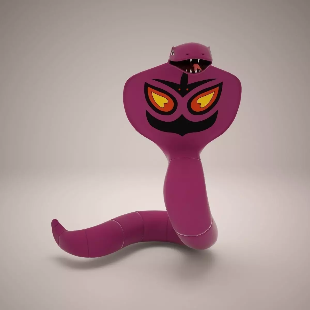 Arbok Pokemon Beta 3D model_0