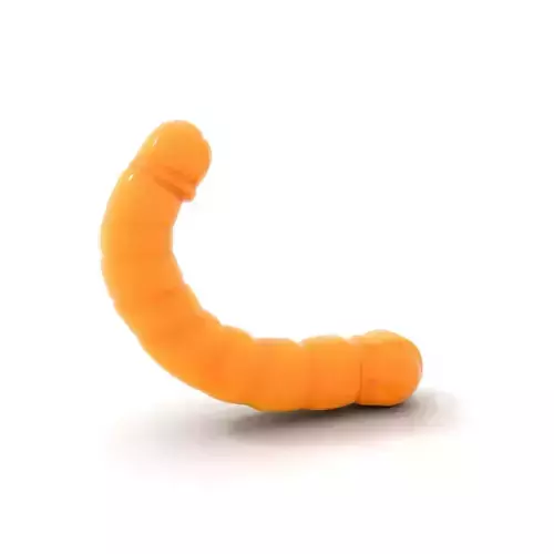 Orange Worm model pack Low-poly 3D model
