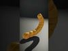 Orange Worm model pack Low-poly 3D model_2