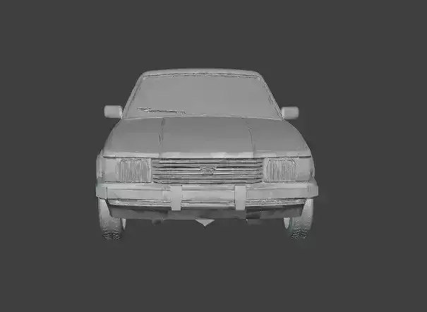 3D Printable TC3 Retro 4 Door - Argentine Variant 3D print model