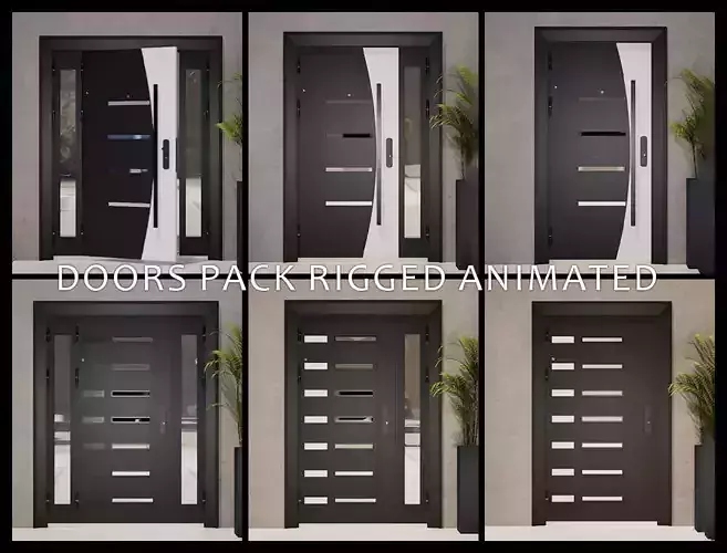 Doors Pack Rigged Animated