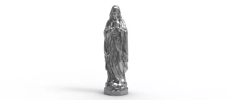 Realistic Santa Claus 3D print model_1