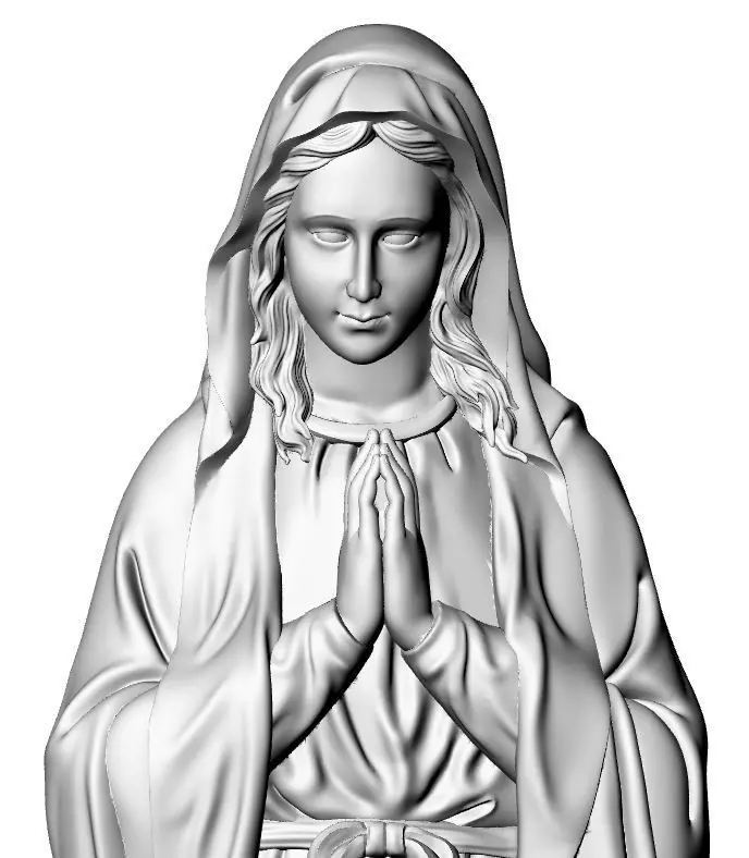 Realistic Santa Claus 3D print model_8