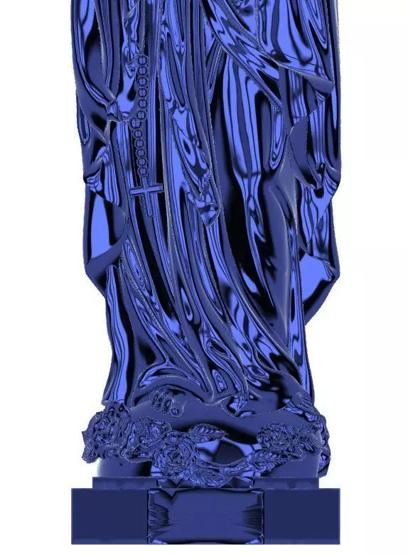 Realistic Santa Claus 3D print model_5