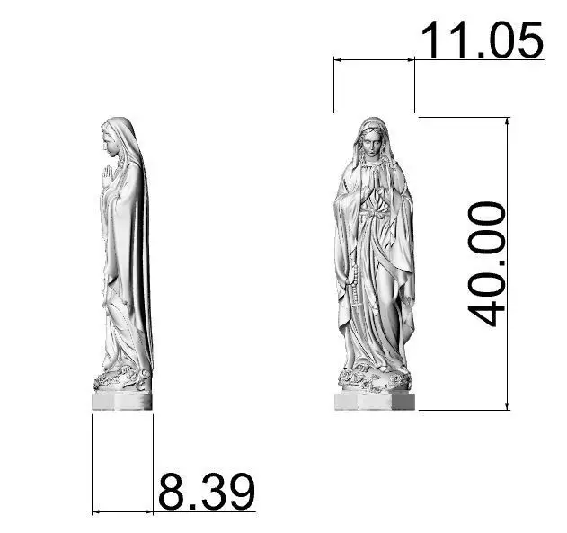 Realistic Santa Claus 3D print model_4