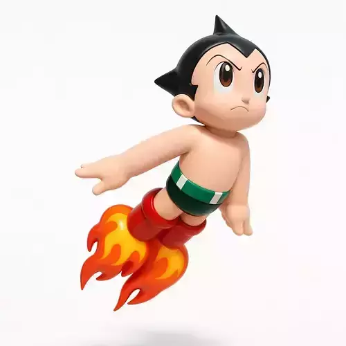  Astro Boy Rocket Jetboots toy 3D print model