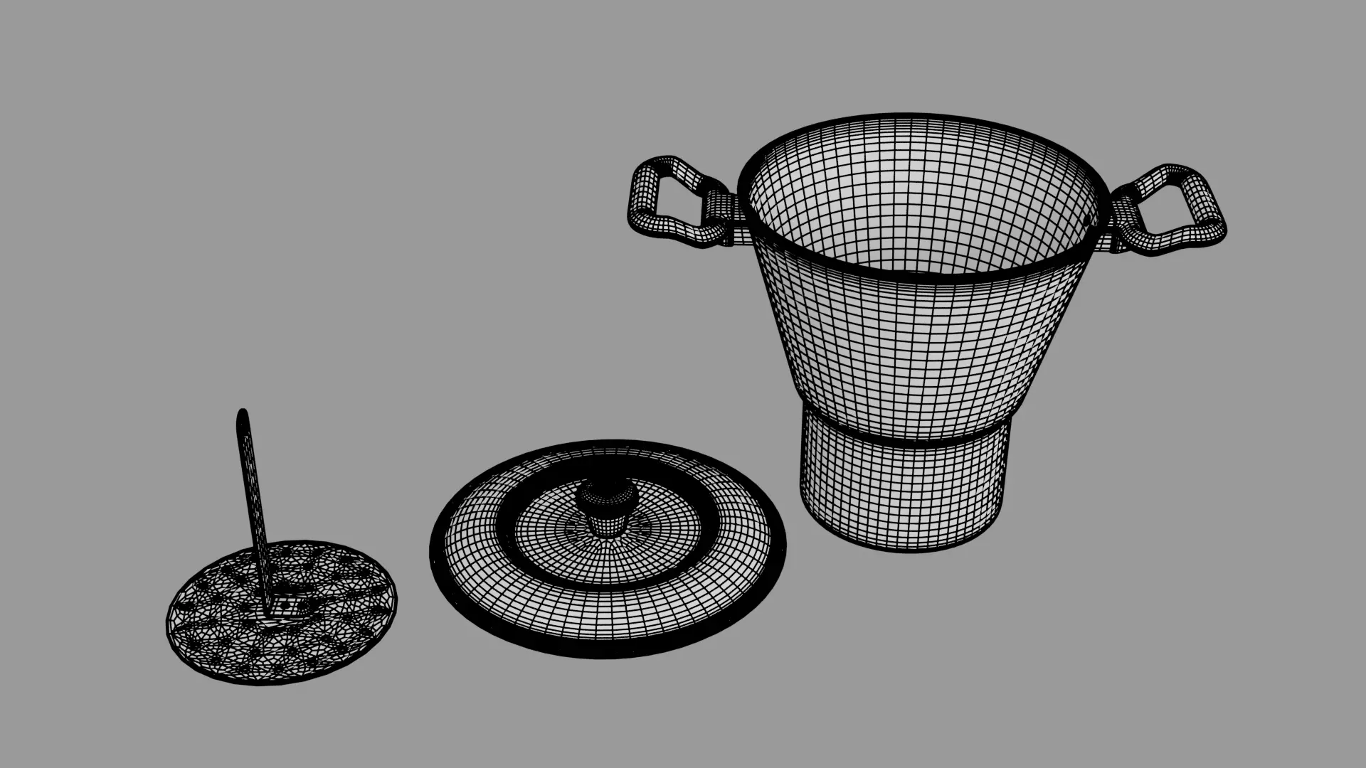 Cuscuzeira 3D model_12