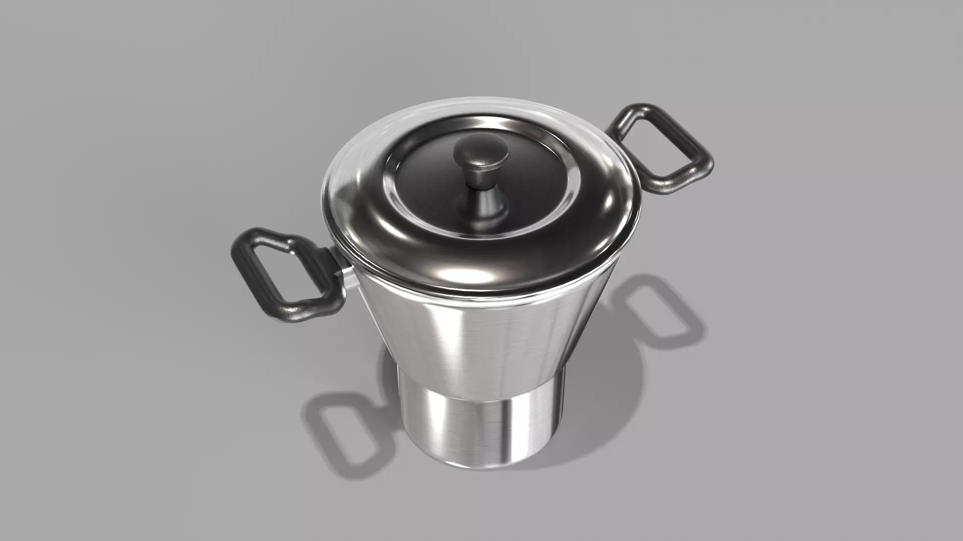 Cuscuzeira 3D model_2