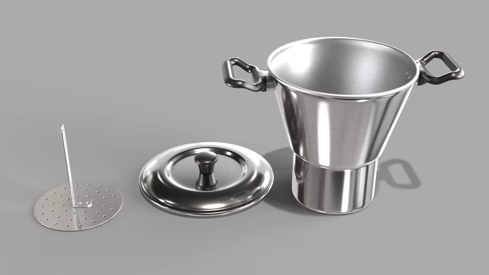 Cuscuzeira 3D model_5