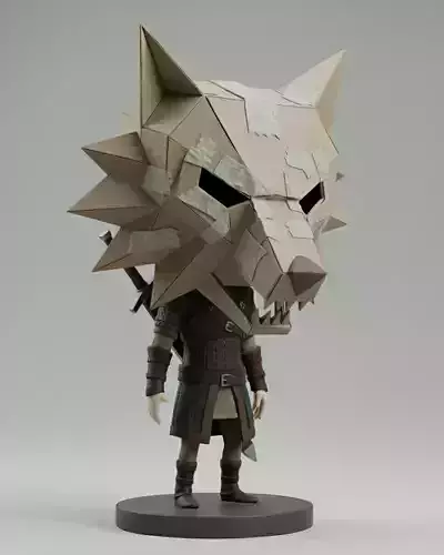 GeraldBoX The Witcher MECHABOX 3D STL Printing  3D print model