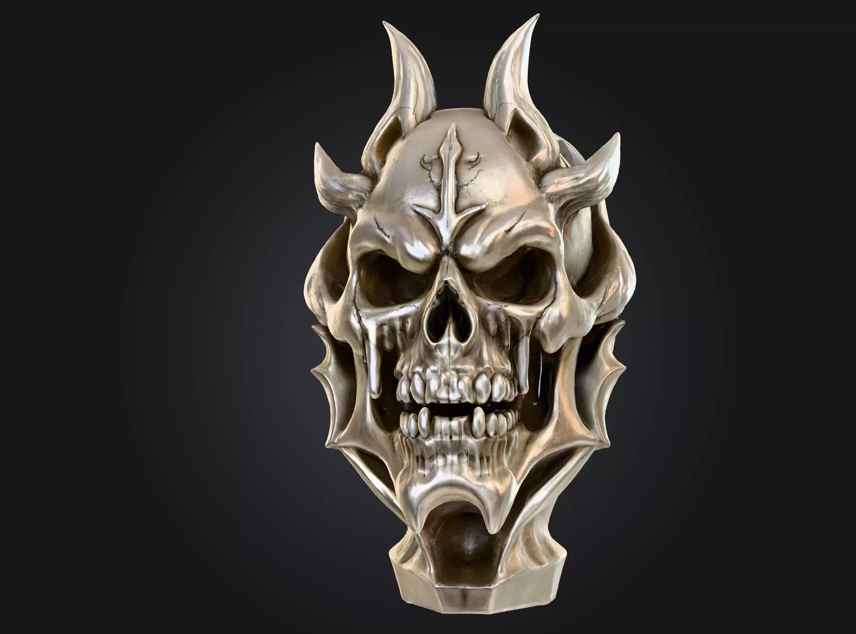 Infernal Visage 3D model_0
