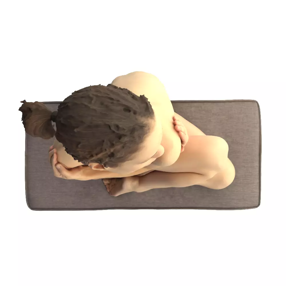 Female Scan Sylph Artistic Pose 02 3D model_10