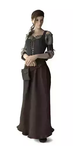 Medieval Teen Girl