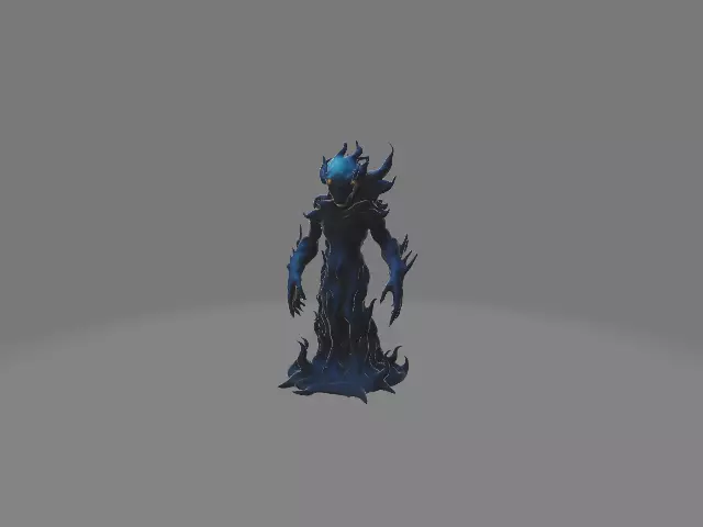 Evil Character 3D model_0