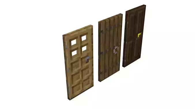 Minecraft Doors Set