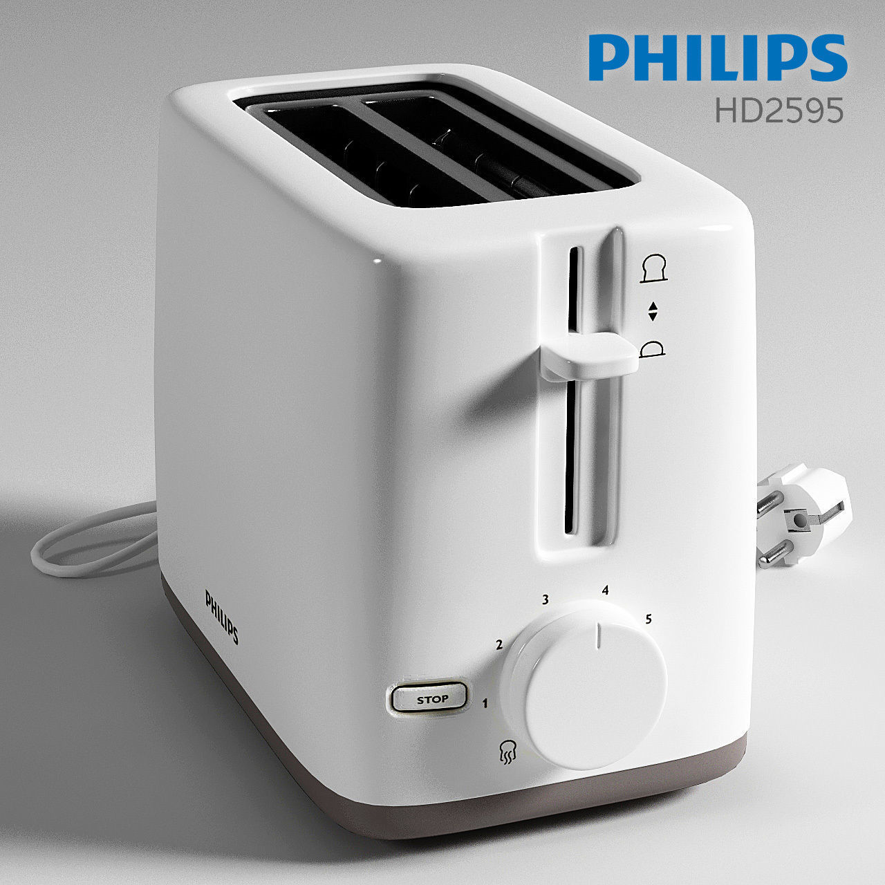 Toaster PHILIPS HD2595