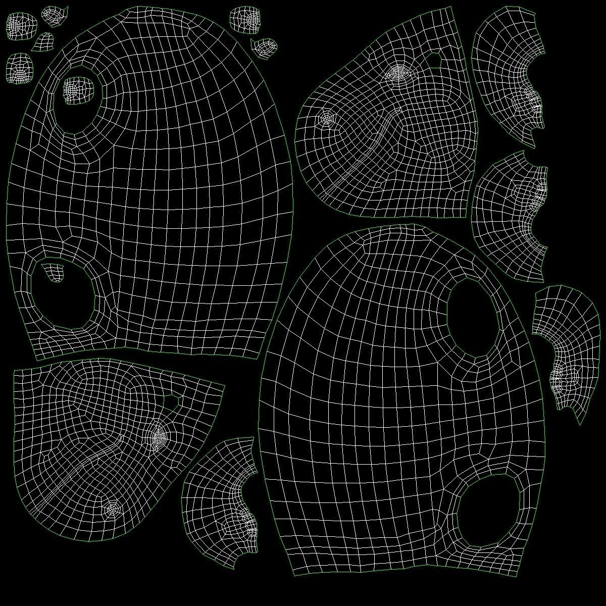 Ceramic figurine hippo 3D model_7