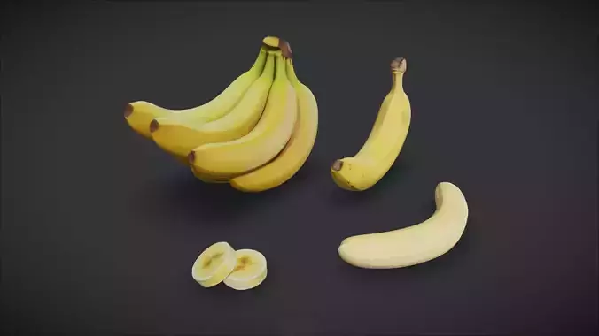 Banana 3D model