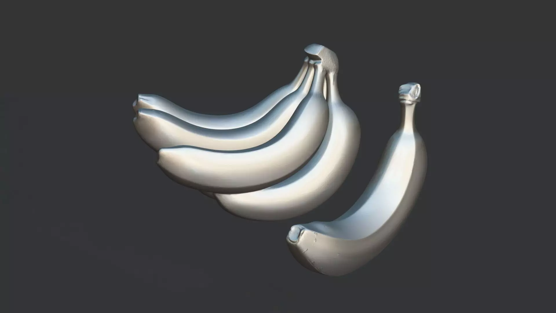 Banana 3D model_5