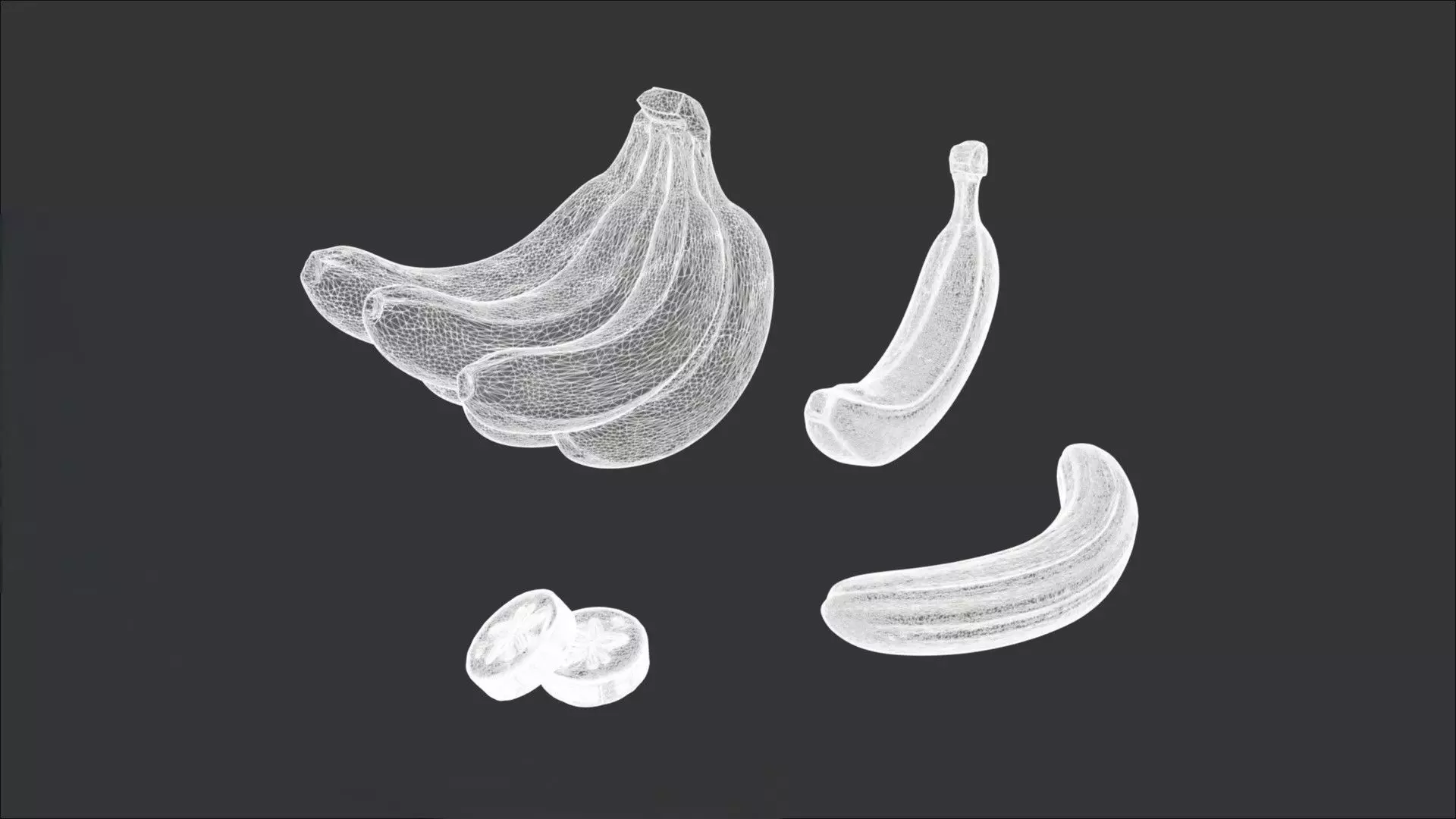 Banana 3D model_2