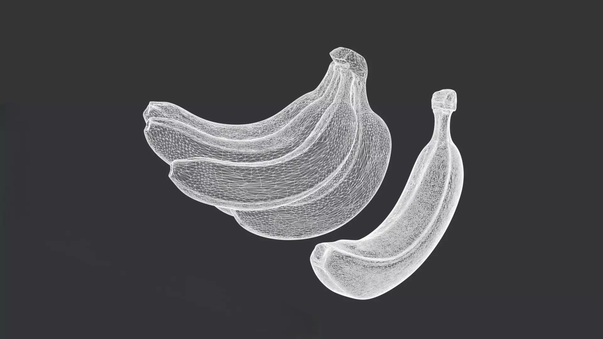 Banana 3D model_6