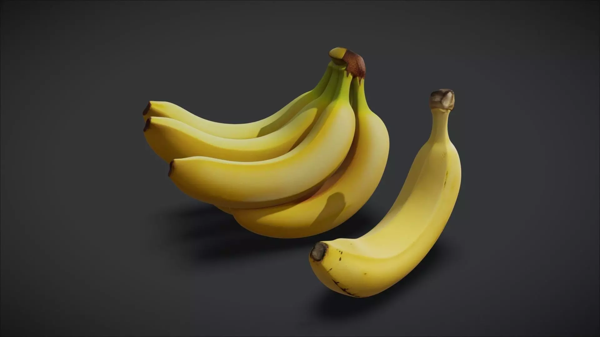 Banana 3D model_4