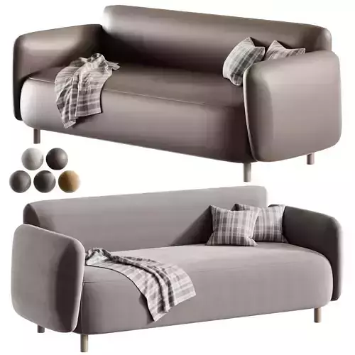 Straight sofa Pipel 3