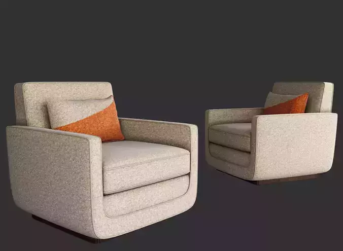Modern armchair