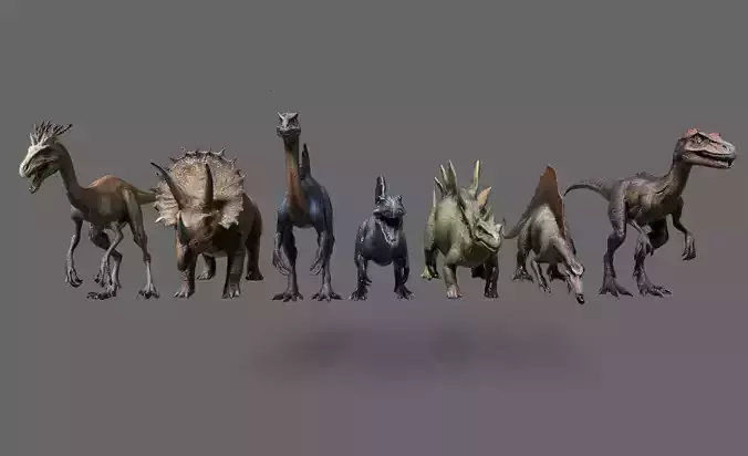 Dinosaurs Pack 6