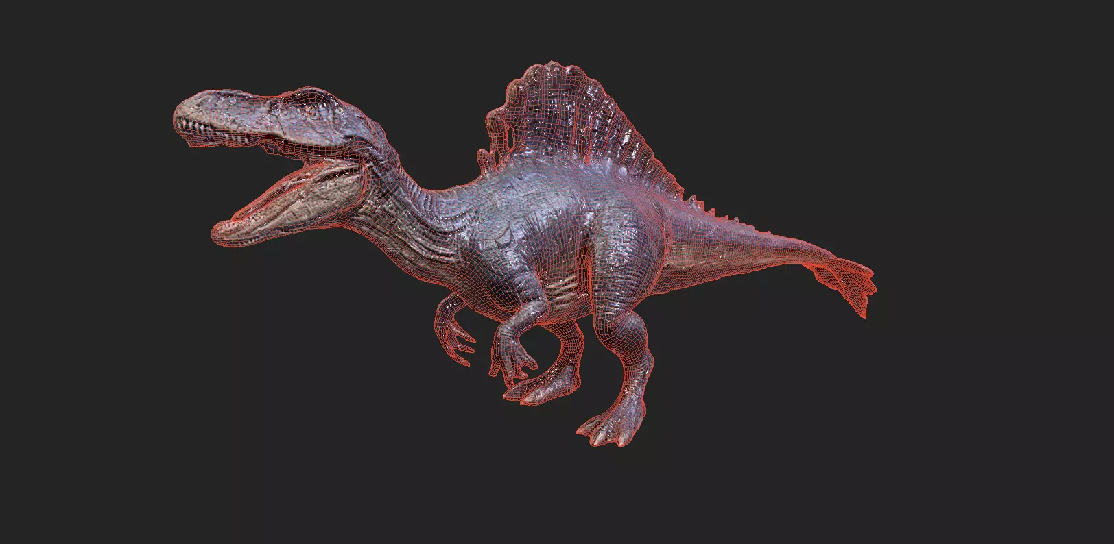 Dinosaurs Pack 6 Low-poly 3D model_28