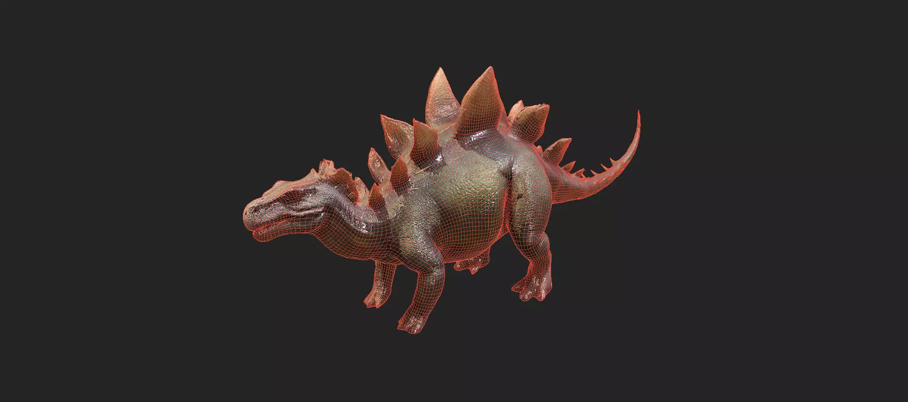 Dinosaurs Pack 6 Low-poly 3D model_27