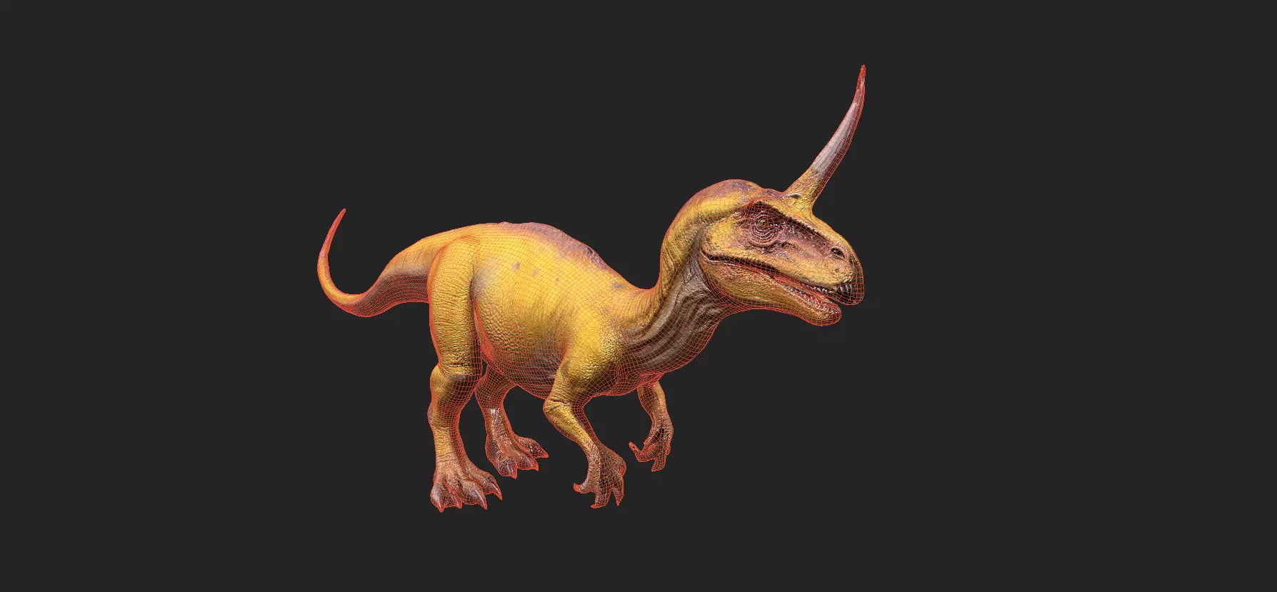 Dinosaurs Pack 7 Low-poly 3D model_26