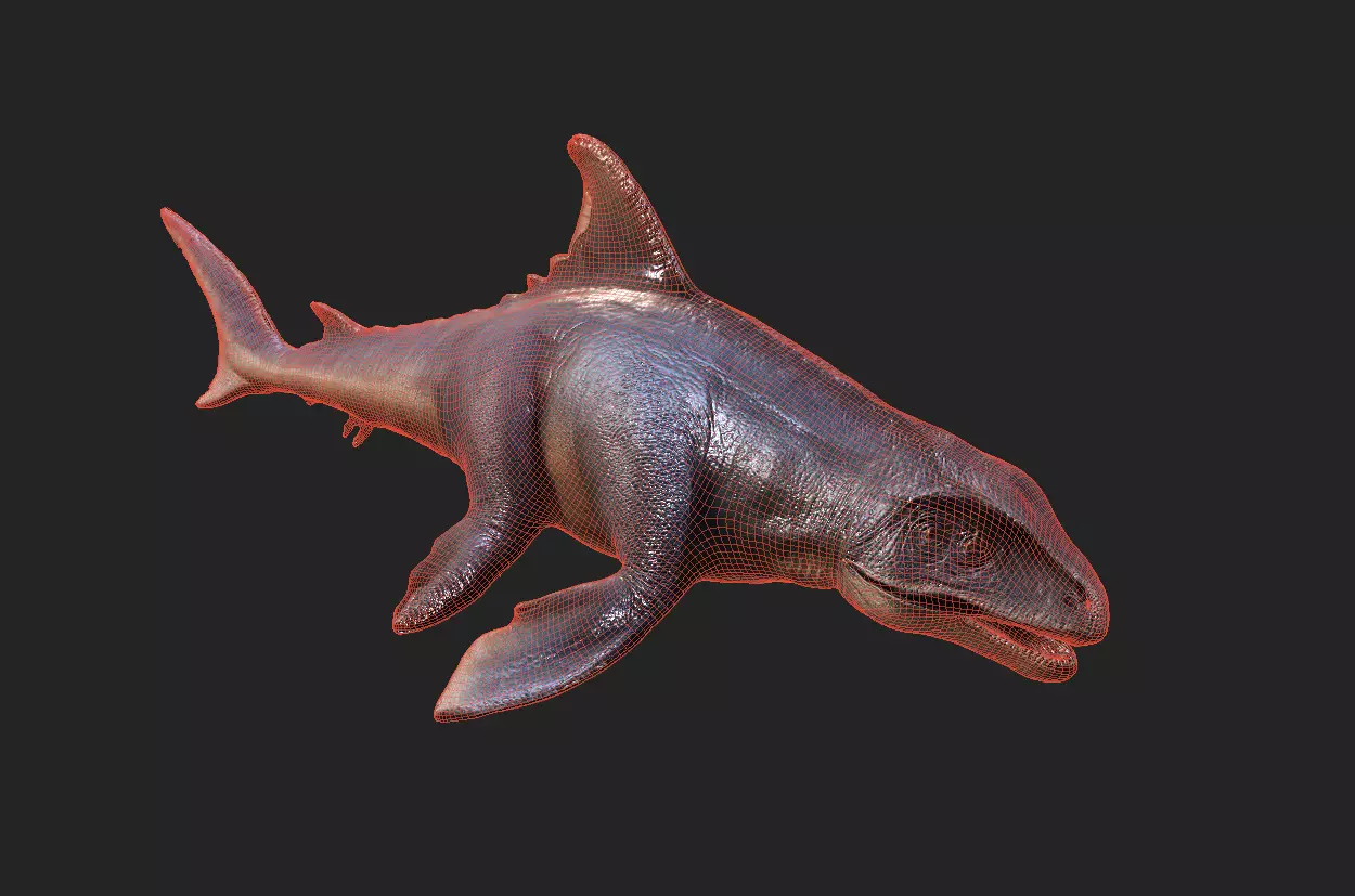 Dinosaurs Pack 7 Low-poly 3D model_24