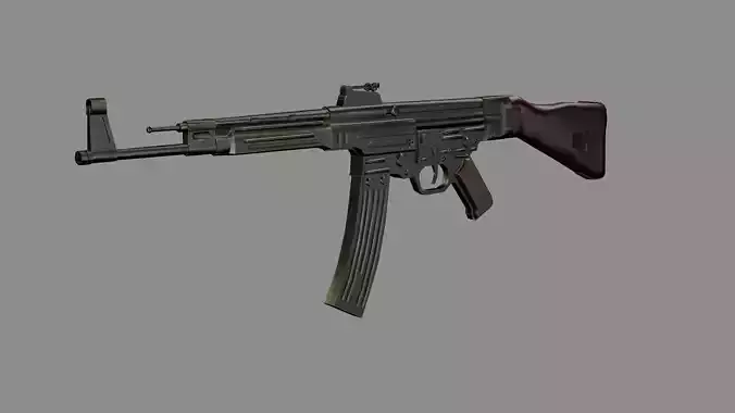 STG 44 Sturmgewehr stg44 Low-poly 3D Model