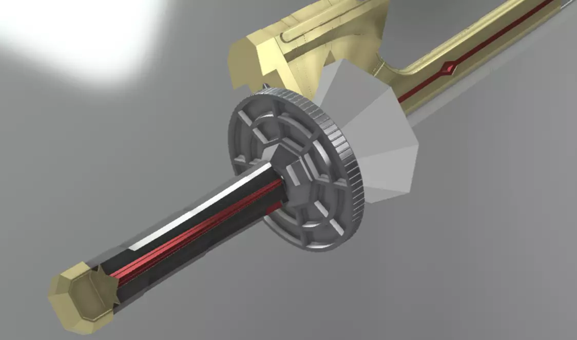 Shinkenmaru RoughlyBuilt Edition 3D print model_3