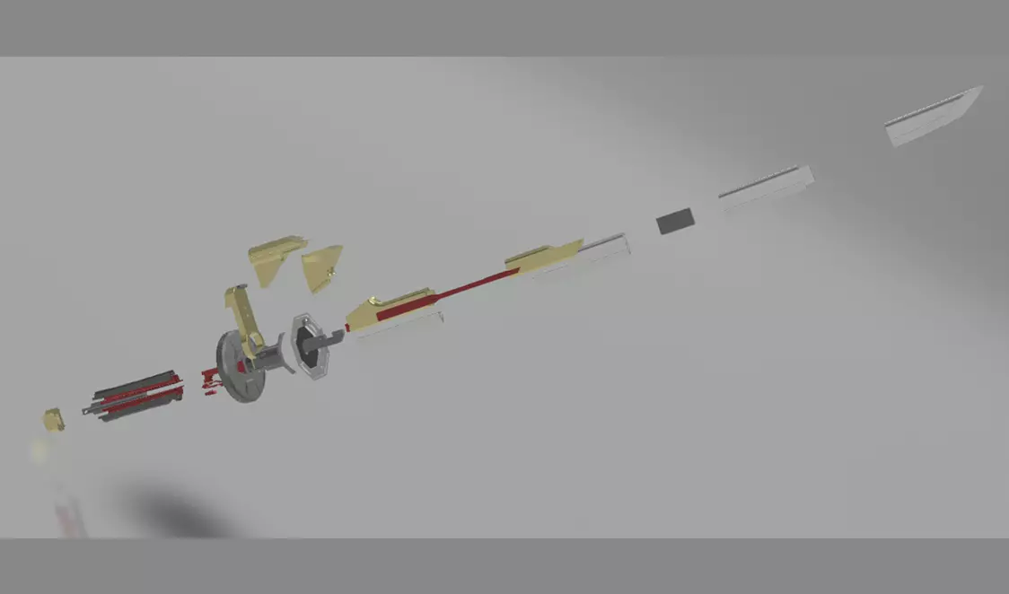 Shinkenmaru RoughlyBuilt Edition 3D print model_4