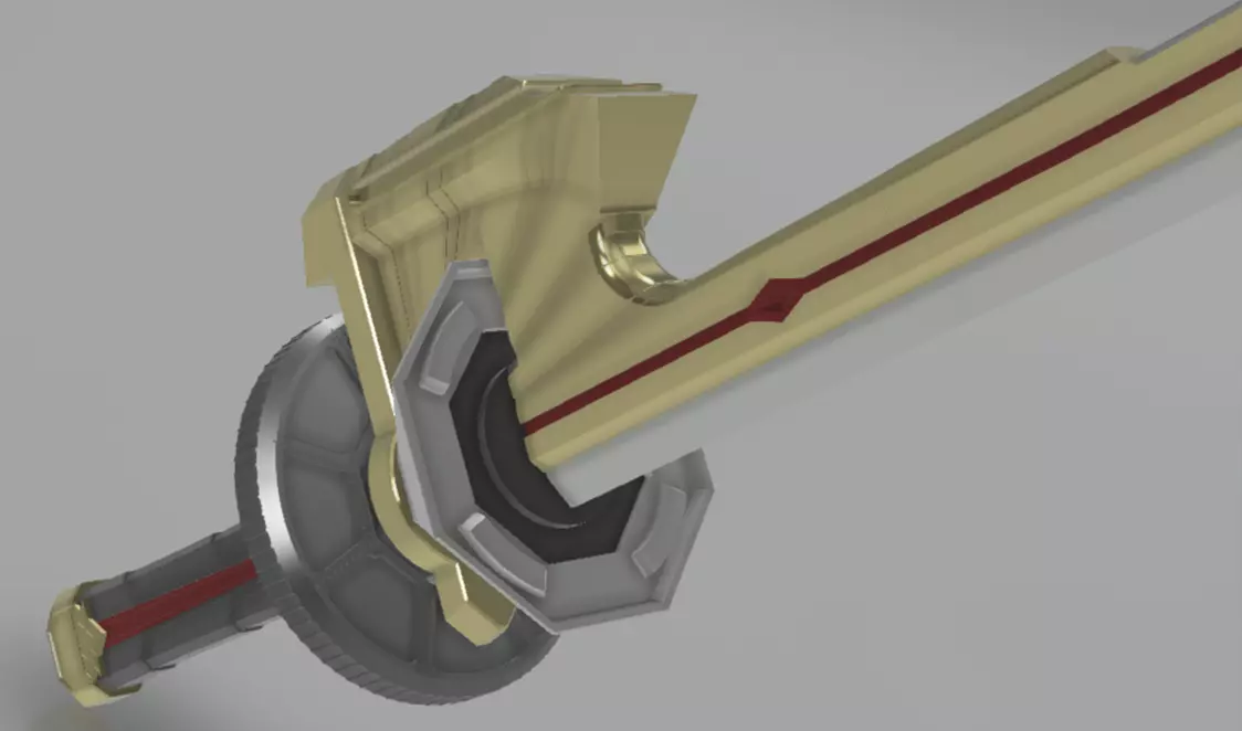 Shinkenmaru RoughlyBuilt Edition 3D print model_7