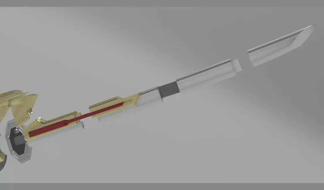 Shinkenmaru RoughlyBuilt Edition 3D print model_6