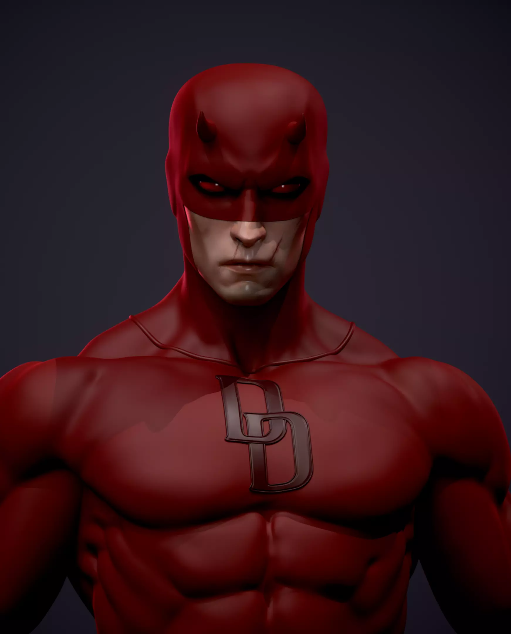 Daredevil stl file for 3d printing 3D print model_0