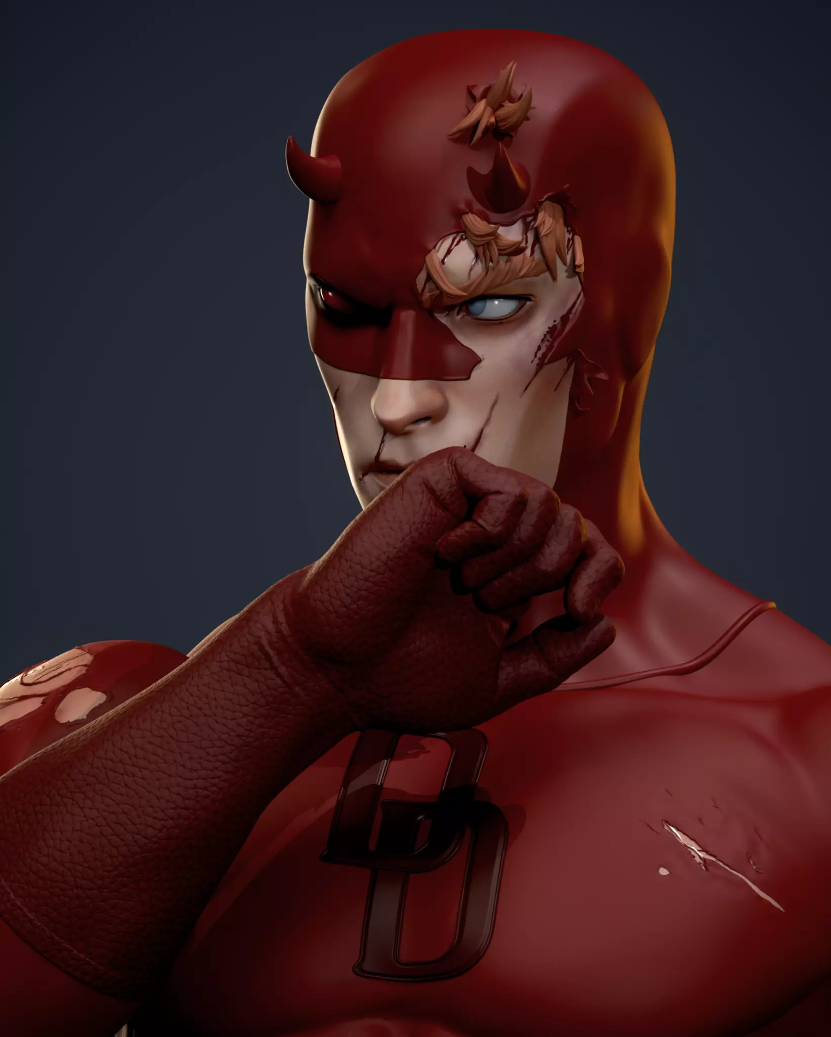 Daredevil stl file for 3d printing 3D print model_2