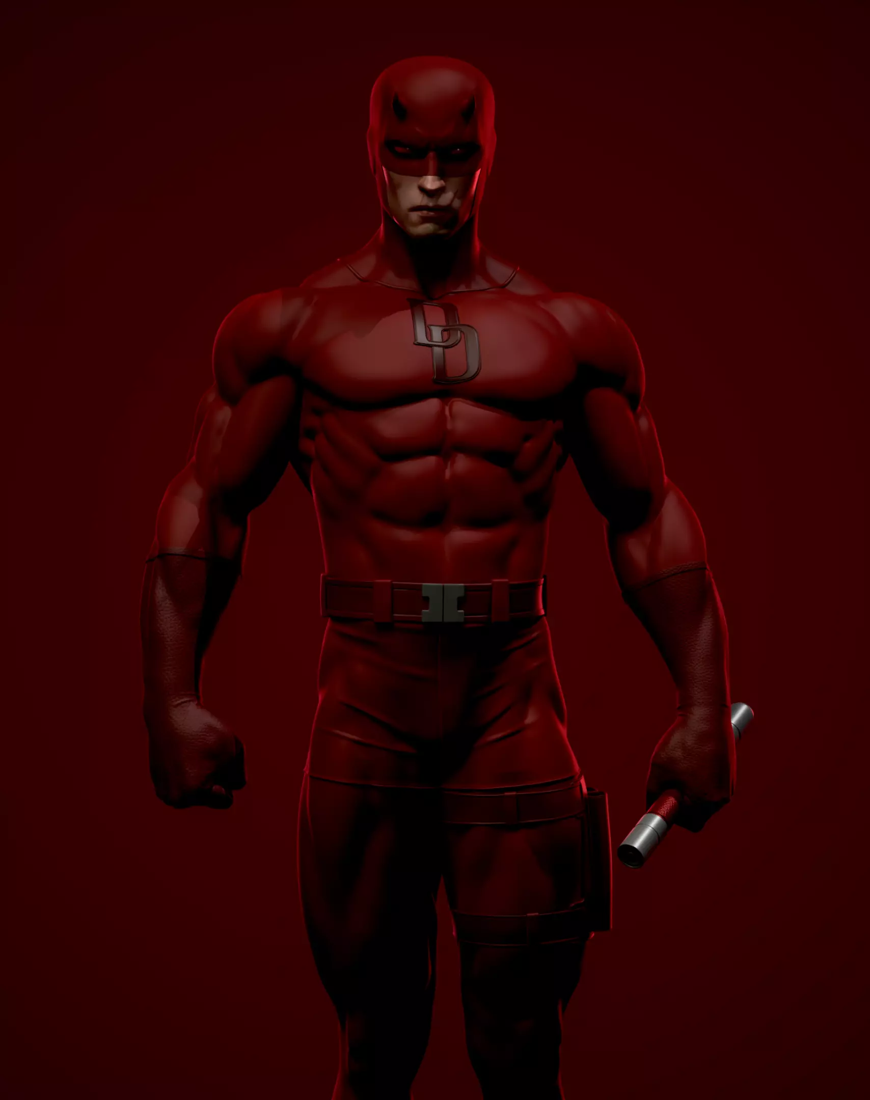 Daredevil stl file for 3d printing 3D print model_1