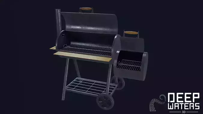 Barrel Grill - PBR Game Ready