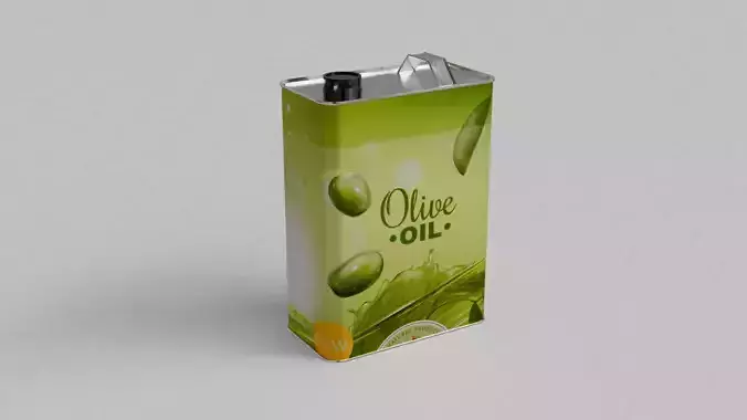  Oil can tin