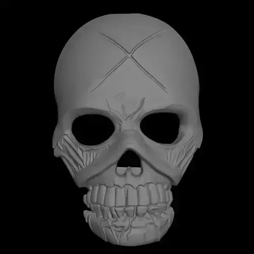 hallowen skull mask