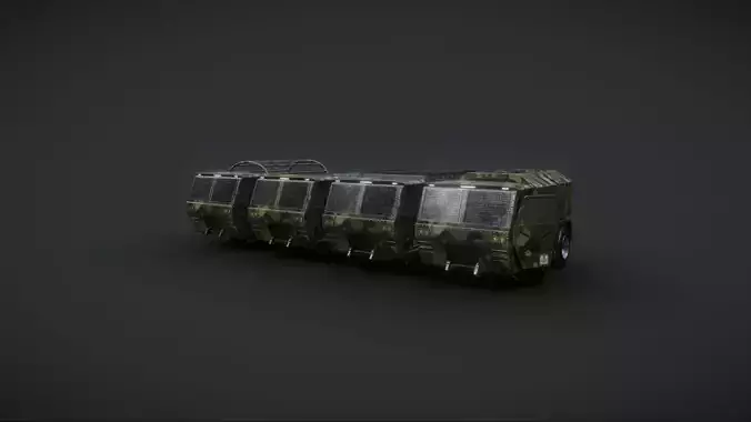 Modular Military Convoy Truck Pack