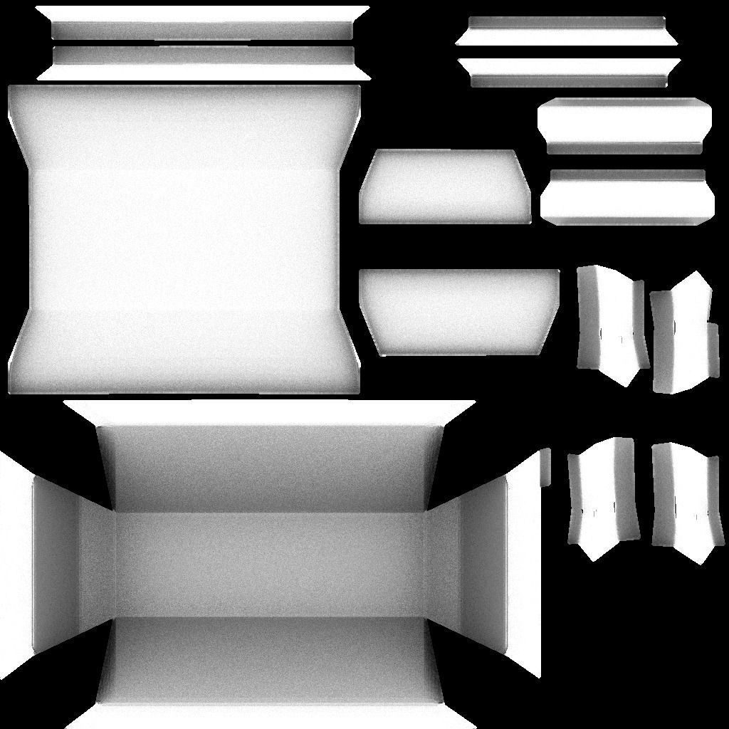 Treasure Chest Prop Low-poly 3D model_6