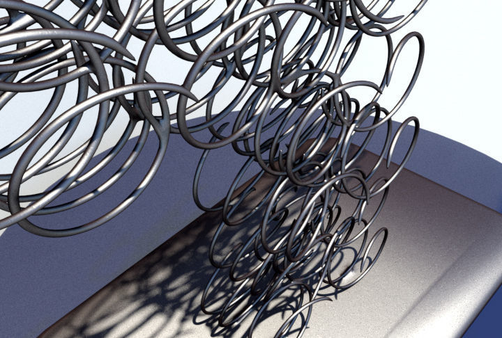 Iron Crucifix 3D model_7