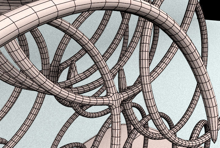 Iron Crucifix 3D model_9