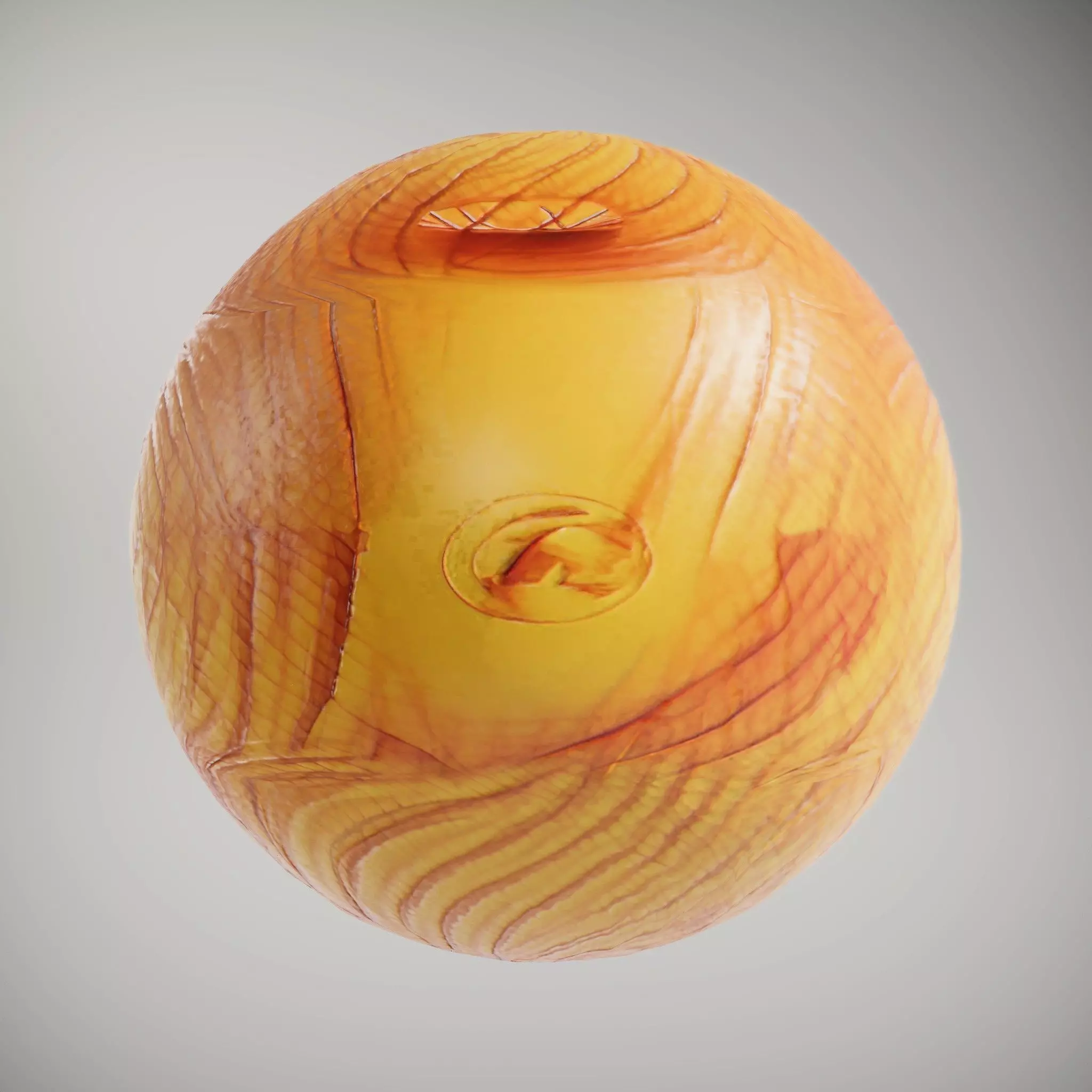 Amber Glass Swirled HQ PBR Textures Set Texture_3