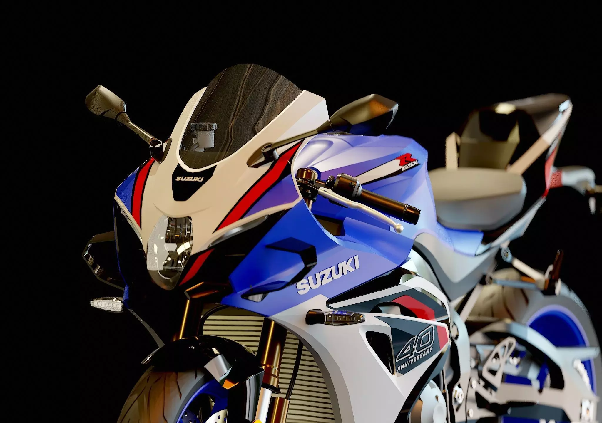 Base model Suzuki GSX R 1000 R 2026 3D model_10